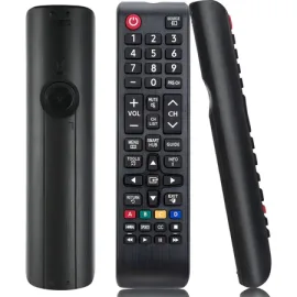 Controle Remoto Universal Compat�vel TV Samsung Smart Hub Substitui Controle Original Alta Qualidade